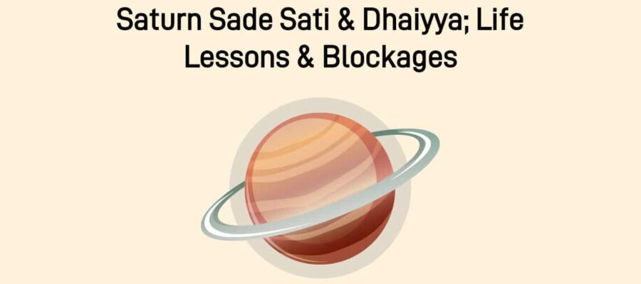 Saturn Sade Sati & Dhaiyya; Karmic Release For These 5 Zodiacs!