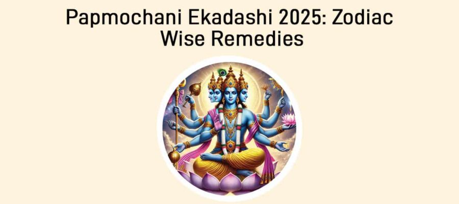 Papmochani Ekadashi 2025: Observe Fast And Follow Remedies