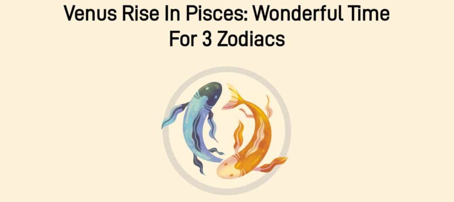 Venus Rise In Pisces, These Zodiac Signs Will Have A Lot Of Success!