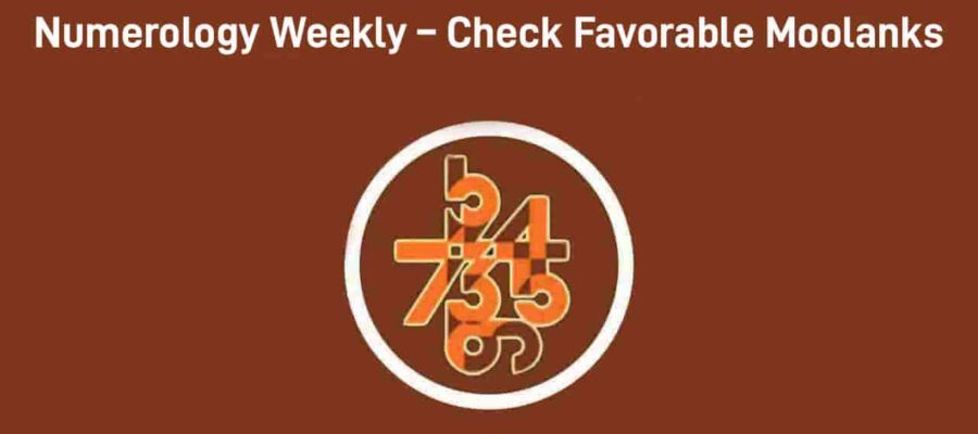 Numerology Weekly Horoscope (27 April – 03 May): 3 Lucky Moolanks!