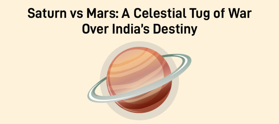 When Fire Meets Ice: Saturn-Mars Mutual Aspect; Its Impact on India & Zodiacs!