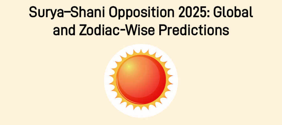 Astrological Impacts of Surya–Shani Samsaptak Yoga in 2025!
