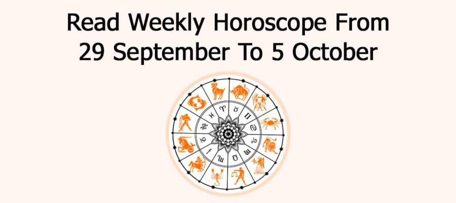 Weekly Horoscope From 29 September To 5 October, 2025