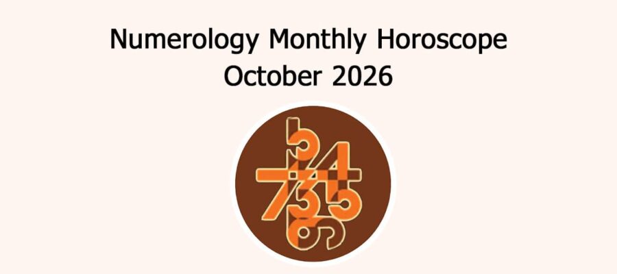 Numerology Monthly 2026: October