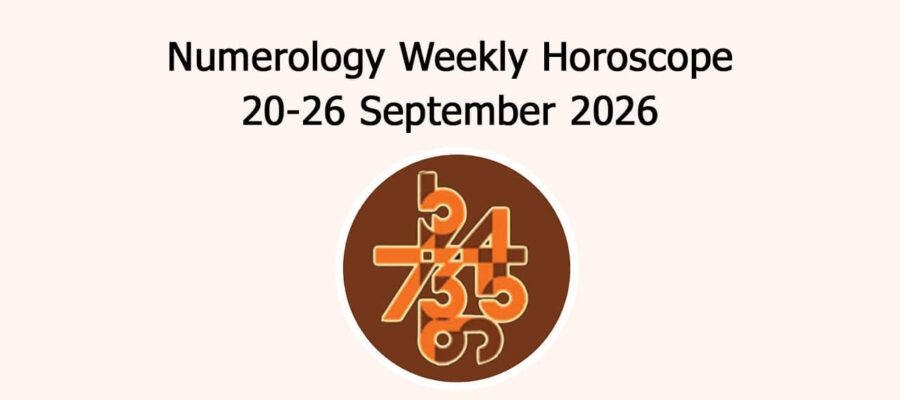 Read Numerology Weekly Horoscope: 20 September To 26 September, 2026